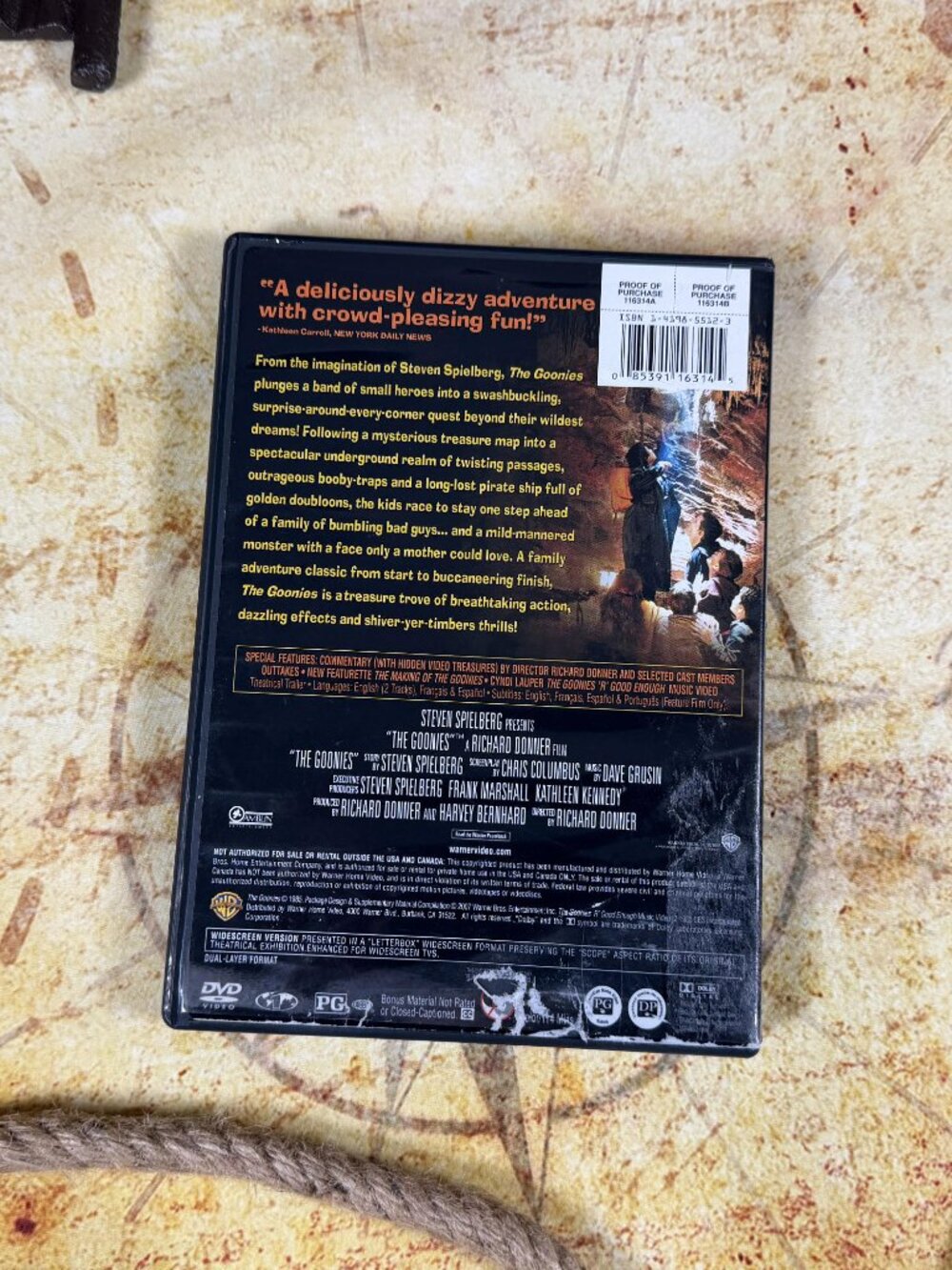 The Goonies DVD | 1985 Adventure Comedy Film | Pre-Owned - Picture 8 of 8